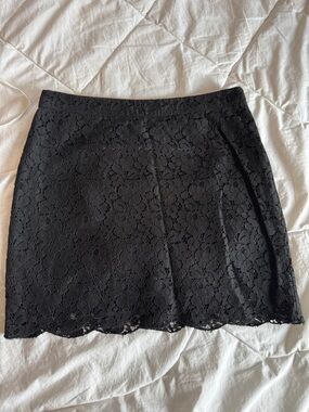 Talula black lace women’s skirt